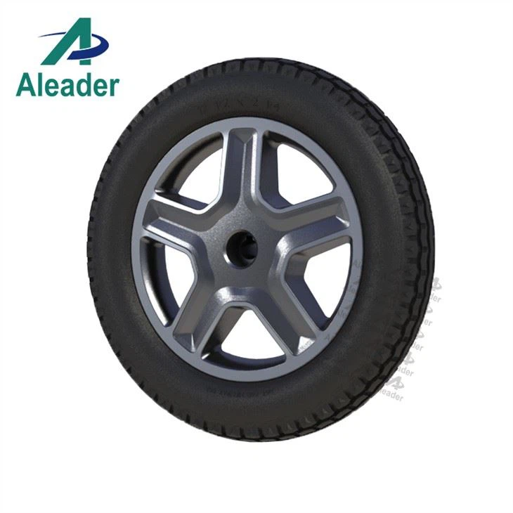 Solid Alloy Wheels 12.5 X 2.25 Solid Tire